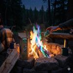 Lakeland Northern Lights Colour Fire Cones –Change Colour In Flames Suitable For Any Real-Flame Fire