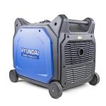 Hyundai 6600W / 6.6 kW Portable Petrol Inverter Generator – Electric Start & Remote Keyfob, Wheel Kit, Quiet Pure Sine Wave Power for Home & Camping