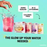 waterdrop® Microdrink Classic Fruit Mix Set - 48 Water Flavouring Hydration Tablets, Flavoured Water Cubes in Orange, Apple, Raspberry & Blackcurrant Flavours, Vitamin C & B, Vegan, Sugar Free