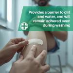 Value Aid Assorted Washproof Plasters - Pack of 100 Individually Wrapped Hypoallergenic, Latex-Free Adhesive - 5 Popular Sizes for First Aid Kit & On-The-Go Medical Supplies