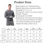 Pounjsd stab resistant clothing stab proof vests anti stab vest anti knife stab vest, bulletproof clothing,security vests, Level 5 Protective Equipment for Safety Work, self defense, police (M-Black)