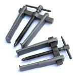 KATSU Two Jaw Gear Bearing Puller Ultra Thin Claws 8 Inch 200mm, Carbon Steel Mini 2 Arms Special Thin Claws Car Engine Repair Belt Wheel Gear Bearing Extractor Removal Tool 450464