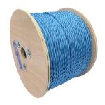 100M TRADE REELS EVERLASTO BLUE POLYPROPYLENE POLY ROPE 6MM 8MM 10MM 12MM 14MM 16MM 24MM (6MM)