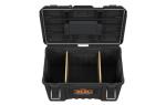 Keter ROC Pro Gear Heavy Duty Toolbox, 25 Year Warranty, Modular, Stackable, Lightweight, Durable, IP65 Water Resistant, Black