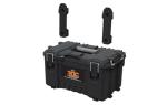 Keter ROC Pro Gear Heavy Duty Toolbox, 25 Year Warranty, Modular, Stackable, Lightweight, Durable, IP65 Water Resistant, Black