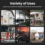 maXpeedingrods 3500W Portable Inverter Generator 4-Stroke Pure Sine Wave Petrol Generator for Camping, RV Travel, Home, or Jobsites