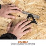 Evolution Power Tools R210SMS+ Sliding Mitre Saw With Multi-Material Cutting, Cuts Wood, Metal, Plastic & More, 45° Bevel, 50° Mitre, 230mm Slide, 1500 W (230 V)