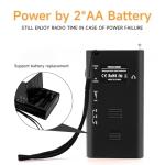 Benss Small Radios Portable AM FM, transistor radios 2AA Battery Operated with Best Reception, Radio with Speaker & Headphone Jack, Pocket Radio for Indoor, Outdoor and Emergency Use(Black)