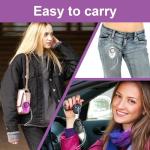 Personal Alarms For Women, Reusable Police Approved 150DB Super-Loud,Personal Alarms with LED Light, Small Personal Security Alarm Torch Keychain for Women, Girls, Children and Elderly(3pcs)