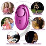 Personal Alarms For Women, Reusable Police Approved 150DB Super-Loud,Personal Alarms with LED Light, Small Personal Security Alarm Torch Keychain for Women, Girls, Children and Elderly(3pcs)