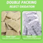 Gluten Free Emergency Food Ration Bars, Original Flavor Survival Tabs Supply for Outdoor Camping Emergency Snowstorm Earthquake Disaster Preparedness Kit With Long Self Life