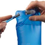Salomon Soft Reservoir 1.5l Unisex Hydration accessory, Short underarm routing, Comfort, Easy to use, Clear Blue