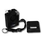Minder 143dB Personal Staff Panic Rape Attack Alarm - Supplied with Belt Clip, Strap and Wall Mounting Bracket (Without Spare Battery, With Torch)