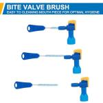 TAGVO Hydration Bladder Cleaning Kit, 5 in 1 Water Bladder Cleaner Set - 3 Brushes, Collapsible Hanger & Carry Pouch, Water Reservoir Cleaning Tools for Hydration Backpack