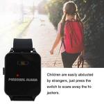 Wristband Personal Alarm, Outdoor Running Self Defense Security Device With Flashing Light for Elderly, Children, Women