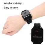 Wristband Personal Alarm, Outdoor Running Self Defense Security Device With Flashing Light for Elderly, Children, Women