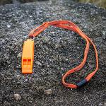 Lifesystems Safety And Emergency Whistle With Lanyard for Outdoors, Mountaineering, Boating And Signalling