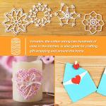 Tenn Well Butchers String, 3Ply 100m Strong Cotton Kitchen Twine Food Safe Oven Cooking String for Meat Trussing Tying, Chicken Roasting and Sausage Making (Beige)