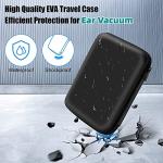 Ear Wax Vacuum Removal Tool, 6 Gear Strong Suction Electric Ear Cleaner Ear Vacuum Wax Remover, USB Charge Ear Wax Vacuum Cleaner Ear Wax Suction for Adults Kids (Black)