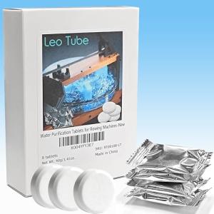 LeoTube Premium Water Purification Tablets for Rowing Machine Tanks | Effective Cleaning & Water Treatment Formula for Universal Use in Water Rowing Machines (8)