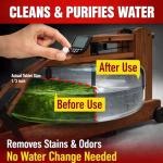 Rowing Machine Water Purification Tablets | Universal Water Rowing Machine Tank Cleaner | Safe, Eco-Friendly Formula | 4 Tablets