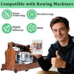 LeoTube Advanced Water Purification Tablets for Easy Rowing Machine Tank Maintenance | Gentle Yet Effective Formula for Water Cleaning and Treatment in Rowing Machines (12)