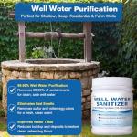 Well Water Purification Tablets – For Sulfur Odors, Rotten Egg Smell, Iron Buildup & Awful Sewer Smells – Improves Taste & Odor | Food-Grade Formula