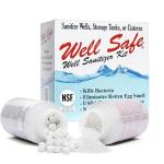 WELL SAFE Well Sanitizer Kit - Water Purification for Wells, Storage Tanks & Cisterns - Improves Well Water Smell and Taste - Easy to Use - USDA Food Grade Sanitizer and Well Water Treatment