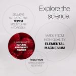 Molecular H2TAB Hydrogen Water Tablets with Magnesium -12 PPM Hydrogen Tablets for Drinking Water -Rich in Antioxidants, Supports Cellular Health, Recovery & Cognitive Function (30 Counts, Raspberry)