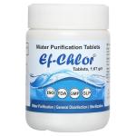 Ef-Chlor Overhead & Underground Water Tank Purification Tablets/Pills 1.67gm Jar of 50 Tablets Having 3 Years Shelf Life 1 Tablet Purifies 132 Gallons Water
