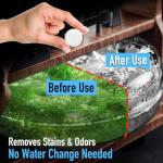 Water Purification Tablets for Rowing Machines | Aquatabs for Tank Cleaning | Safe & Eco-Friendly Water Treatment Solution（4PCS）