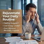 Hydrogen Water Tablets for Focus, Mental Clarity & Energy, 2 Bottles (240 Tablets Total)