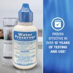 Water Preserver for 55 Gallon Water Tank - Purifies Water for Drinking for 5 Years - Ideal for Emergency Water Storage or Rain Collection - Survival Kit, Earthquake, Hurricane, Emergency Water-2 Pack