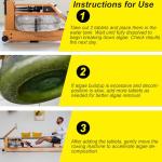 Water Purification Tablets for Rowing Machines | Safe & Eco-Friendly Tank Cleaner for Fresh, Odor-Free Water | Easy-to-Use Cleaning Solution for All Water Rowers (4)