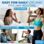 Premium Mineral Hydrogen Water Tablets – 63 Count Molecular H2 Tablets (12 PPM) for Drinking Water with Magnesium