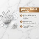 Hydrogen Water Tablets for Focus, Mental Clarity & Energy, 2 Bottles (240 Tablets Total)