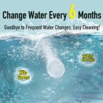 Water Purification Tablets for Rowing Machines | Safe & Eco-Friendly Tank Cleaner for Fresh, Odor-Free Water | Easy-to-Use Cleaning Solution for All Water Rowers (4)