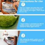 Water Purification Tablets for Rowing Machines | Aquatabs for Tank Cleaning | Safe & Eco-Friendly Water Treatment Solution（4PCS）