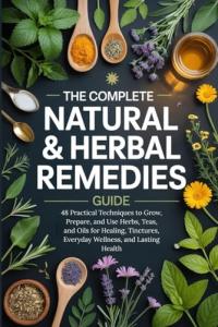 The Complete Natural & Herbal Remedies Guide: 48 Practical Techniques to Grow, Prepare, and Use Herbs, Teas, and Oils for Healing, Tinctures, Everyday Wellness, and Lasting Health