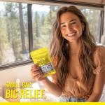 EVERLIT CARE Travel Essential Medicine First Aid Kit I Bonus Medical Supplies I TSA Compliant Mini Size Medkit for Traveling Camping Trips Individually Packed 64 Tablets (Refill Pack)