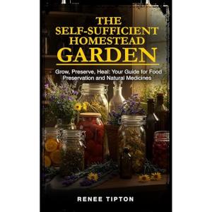 The Self-Sufficient Homestead Garden: Grow, Preserve, Heal: Your Guide for Food Preservation and Natural Medicines