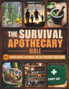 The Survival Apothecary Bible: The Ultimate Guide to Herbal Remedies, Medicinal Plants & Natural First Aid — An Evidence-Based Handbook with Dosages, ... (Herbal Wisdom & Natural Healing Library)