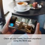 Blink Mini | Indoor plug-in pet security camera, 1080p HD day and night video, motion detection, two-way audio, easy setup, Alexa enabled — 1 camera (White)
