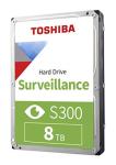 Toshiba S300 8TB Surveillance 3.5” Internal Hard Drive – CMR SATA 6 Gb/s 7200 RPM 256MB Cache - HDWT380UZSVAR