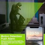 KGQO Spy Camera Hidden Camera USB Charger WiFi 1080P HD Wireless Indoor Secret Mini Nanny Cam Home Security Surveillance Small Monitoring Cameras with Motion Detection Remote App Control (Black)