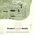 Retevis EEK009 Walkie Talkie Earpiece with PTT MIC, Radio Surveillance Headset, Covert Acoustic Tube Earpieces Compatible with RT668 RT619 RT617 RT618 RT24 RT27 BaoFeng UV-5R Two Way Radio(1 Pcs)