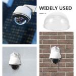 FOMIYES 3. 1 Inch Clear Acrylic Camera Dome Cover: Waterproof Ball Cover - Heightened Surveillance Security Camera Dome for Indoor/outdoor