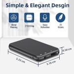 Vandlion 64GB Voice Recorder, 1536Kbps Digital Voice Activated Recorder with 35 Hours Recording, Noise Reduction for Meetings Interviews Lectures Class