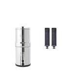 Travel Berkey Gravity-Fed Water Filter with 2 Black Berkey Elements–Enjoy Potable Water While Camping, RVing, Off-Grid, Emergencies, Every Day at Home