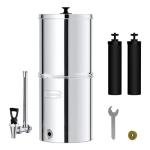 Waterdrop 2.25G Gravity-fed Water Filter System with Sight Glass Spigot, NSF/ANSI 42&372 Standard, PFAS, Chlorine and Lead Reduction, for Home, Camping, Off-Grid, Emergencies, King Tank Series